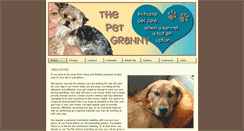 Desktop Screenshot of petgranny.com